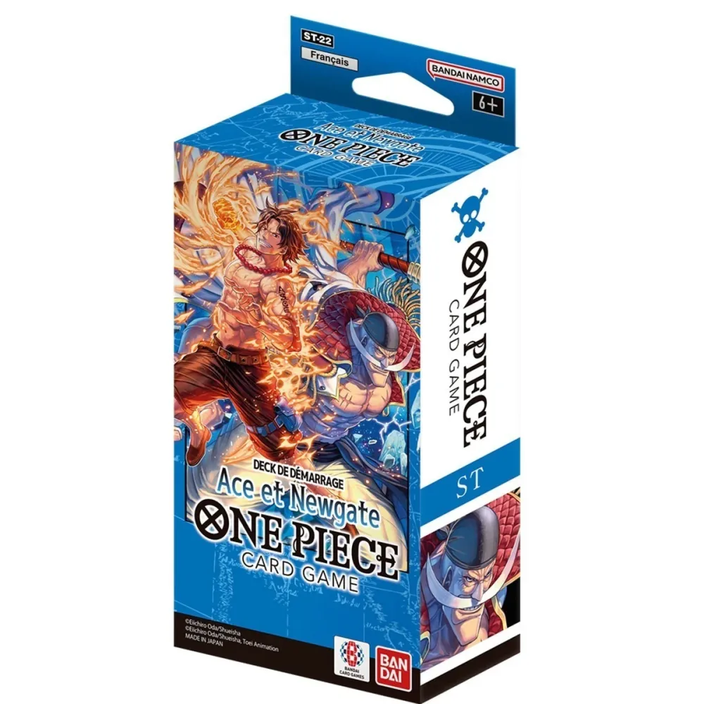 One Piece – Deck ST22 Ace & Edward Newgate · Version Française