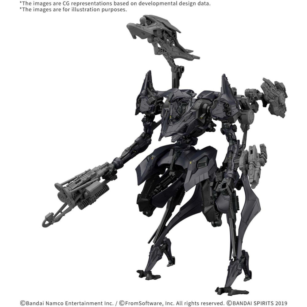 Maquette – ARMORED CORE VI – Schneider Nachtreiher/40E Dual Nature
