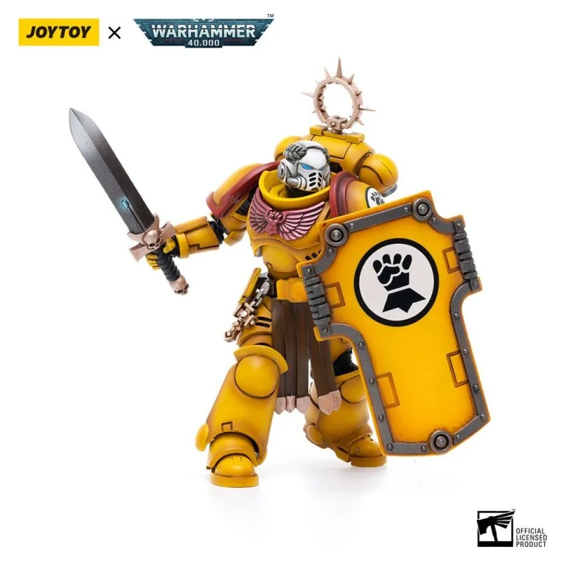 Warhammer 40k 1/18 Imperial Fists Veteran Brother Thracius 12 cm – Figurine