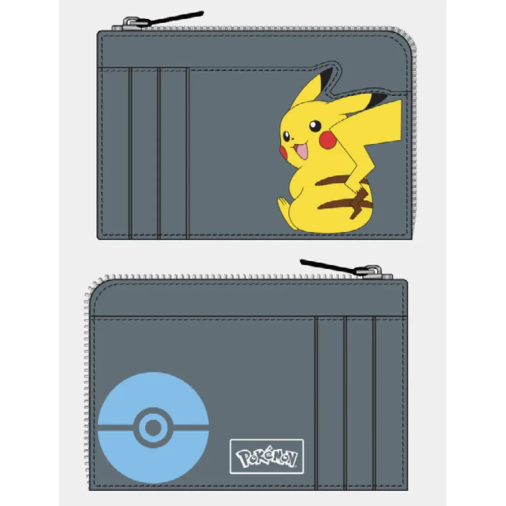 POKEMON – Pikachu · Porte-Cartes Gris