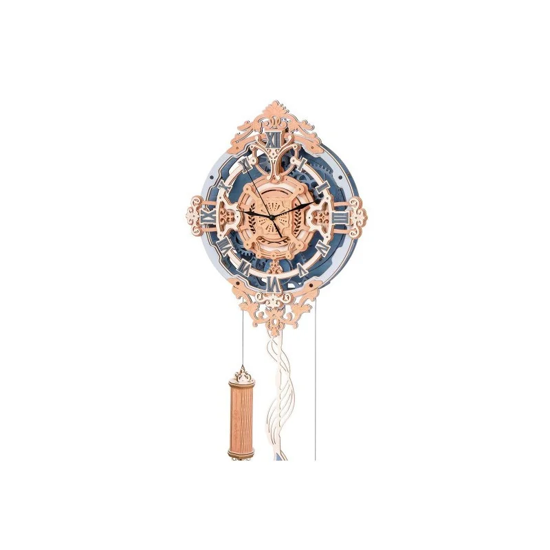 Puzzle – 3D mécanique intermédiaire Horloge romantique