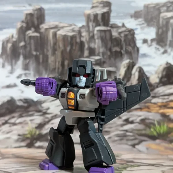 Skywarp (~4-6cm) – Transformers Heavy Metal War (DV03) – Blokees