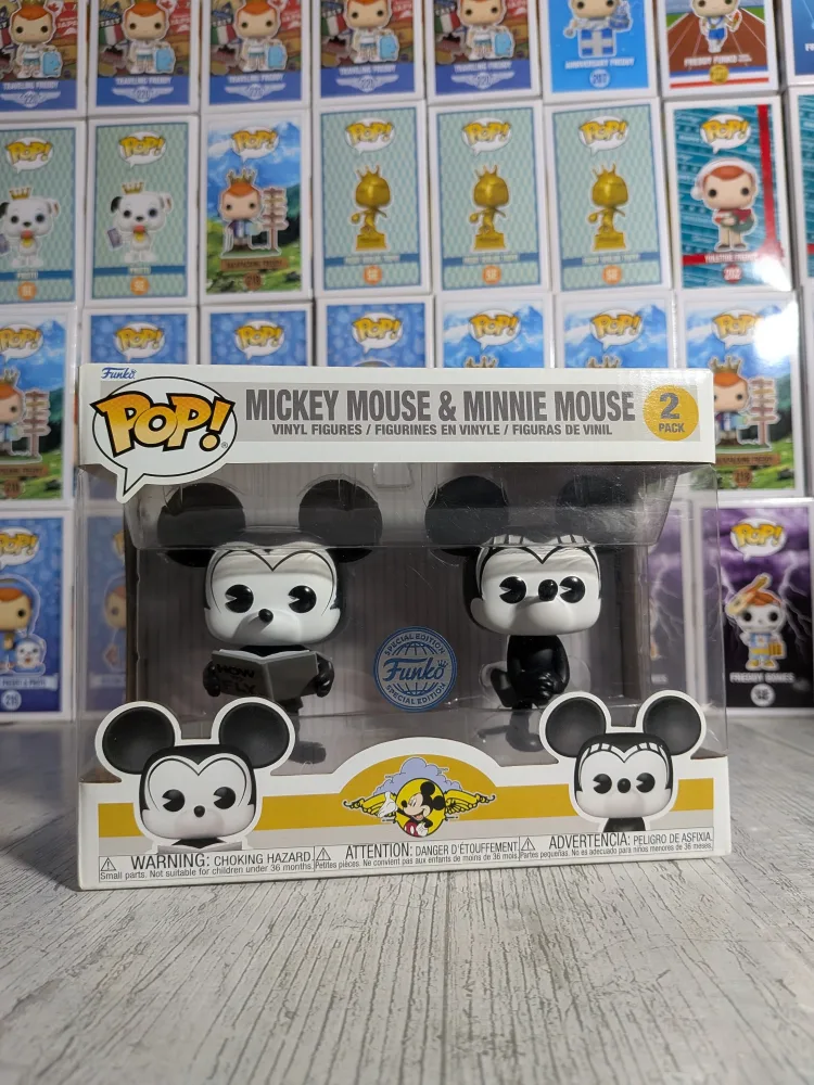 Disney – Funko Pop! – Mickey Mouse & Minnie Mouse