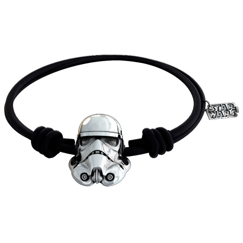 Bracelet sw stormtrooper argent noir rbr – Collection