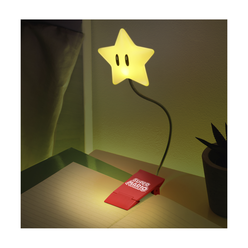 Lampe – SUPER MARIO – Super Etoile – de Lecture 19cm