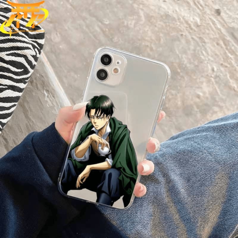 Coque iPhone Levi- Attaque des Titans™ – Manga