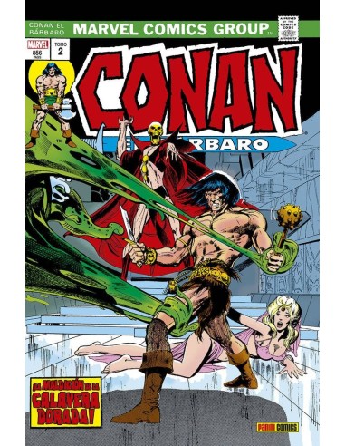 Conan el Barbaro: la Etapa MARVEL Original 02. ¡la Maldicion de la Calavera Dorada! – Comic