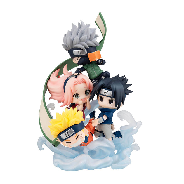 Figurine – Naruto – Équipe 7 – FigUnity Gather here, Team 7 – MegaHouse