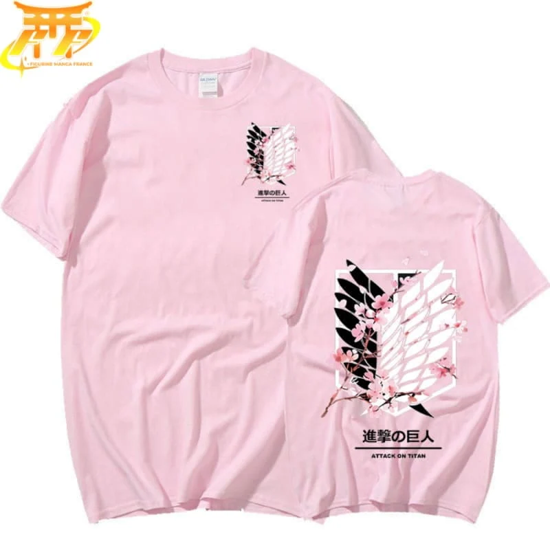 T-shirt – Rose Bataillon d'Exploration – Attaque des Titans™
