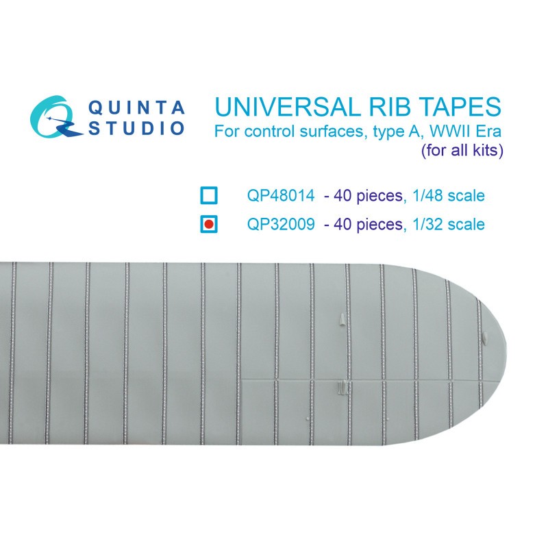 Universal rib tapes, type A. WWII Era (All kits) – Collection