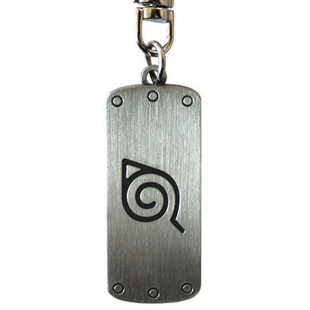 Naruto – Métal – Plaque Bandeau Konoha – Porte-clés