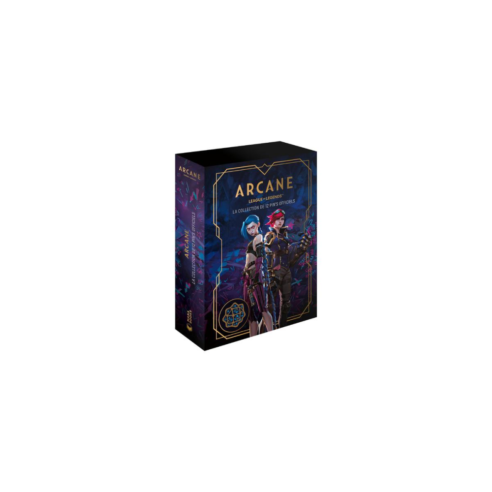 ARCANE – La collection des 12 pin's officiels