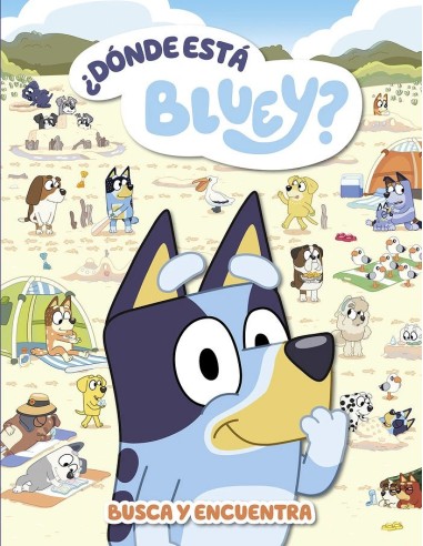 BLUEY LIBRO JUGUETE DONDE ESTA BLUEY Busca y encuentra – Livre