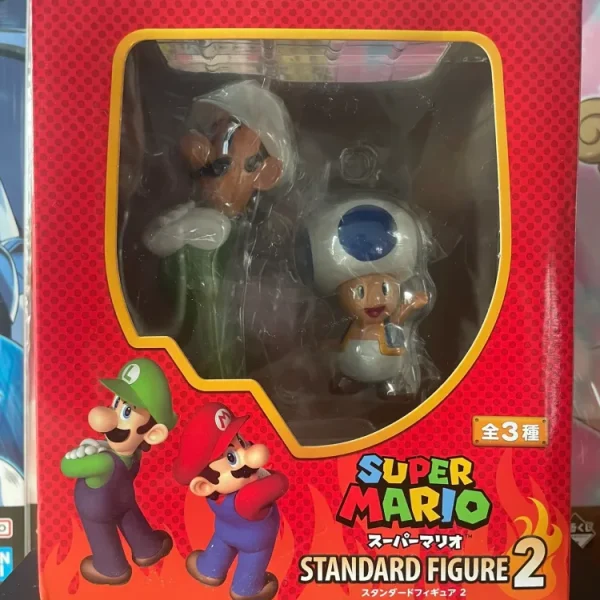 Super Mario – Luigi & Toad Super Mario Standard Figure Vol.02 Fire 16 cm Nihon Auto Toy – Figurine
