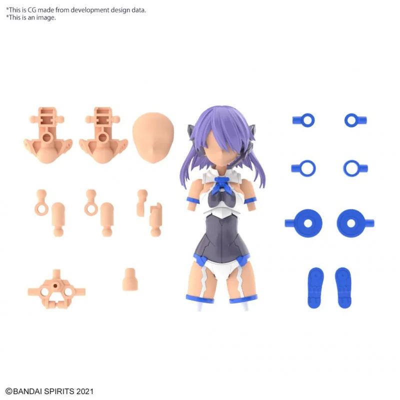 30MS – Option Parts Set 9 (Commander Costume Color C) – Maquette