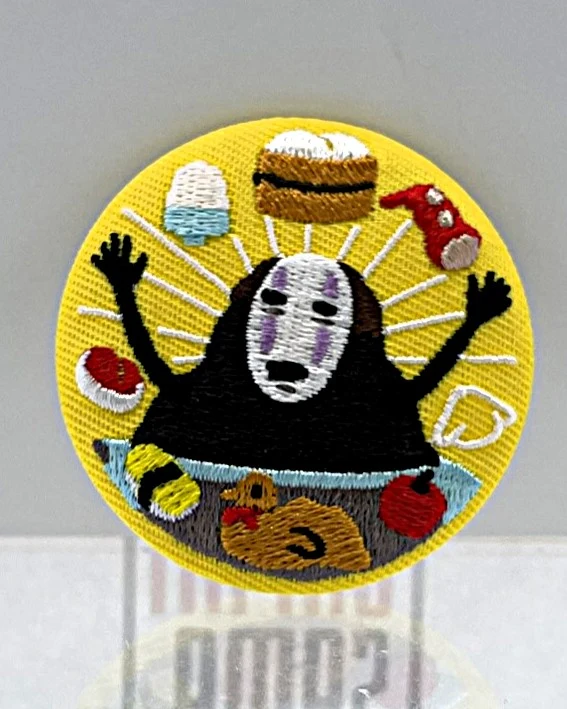 Badge Kaonashi Embroidered – Spirited Away