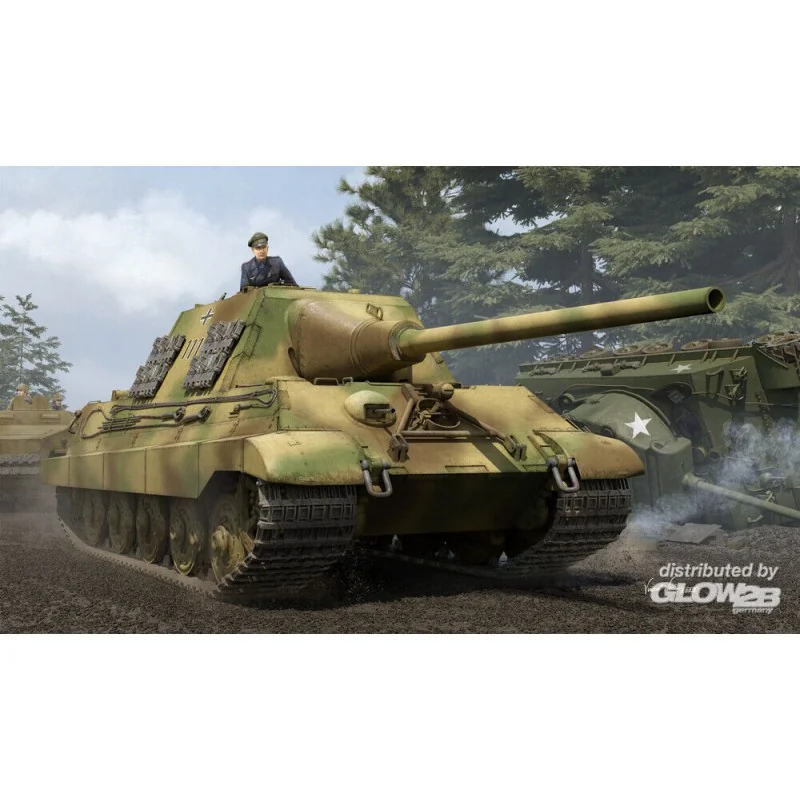 Allemand Sd.Kfz.186 Jagdtiger (Henschel Production) – Maquette